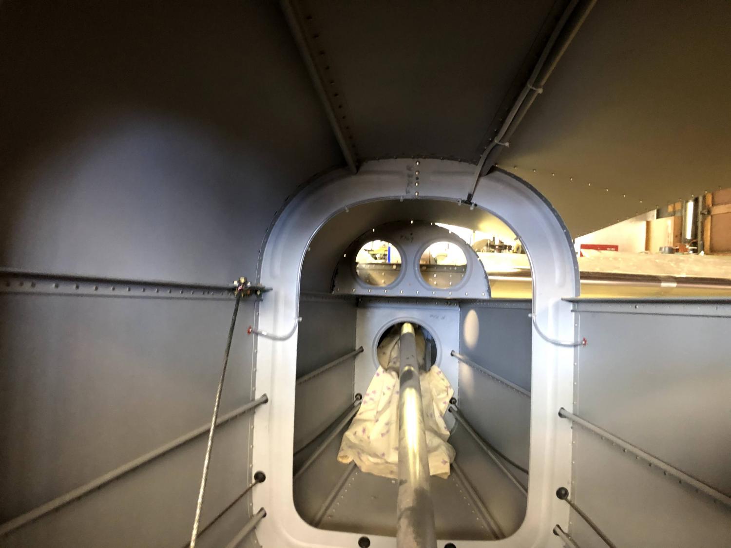 RV-7 fuselage progress