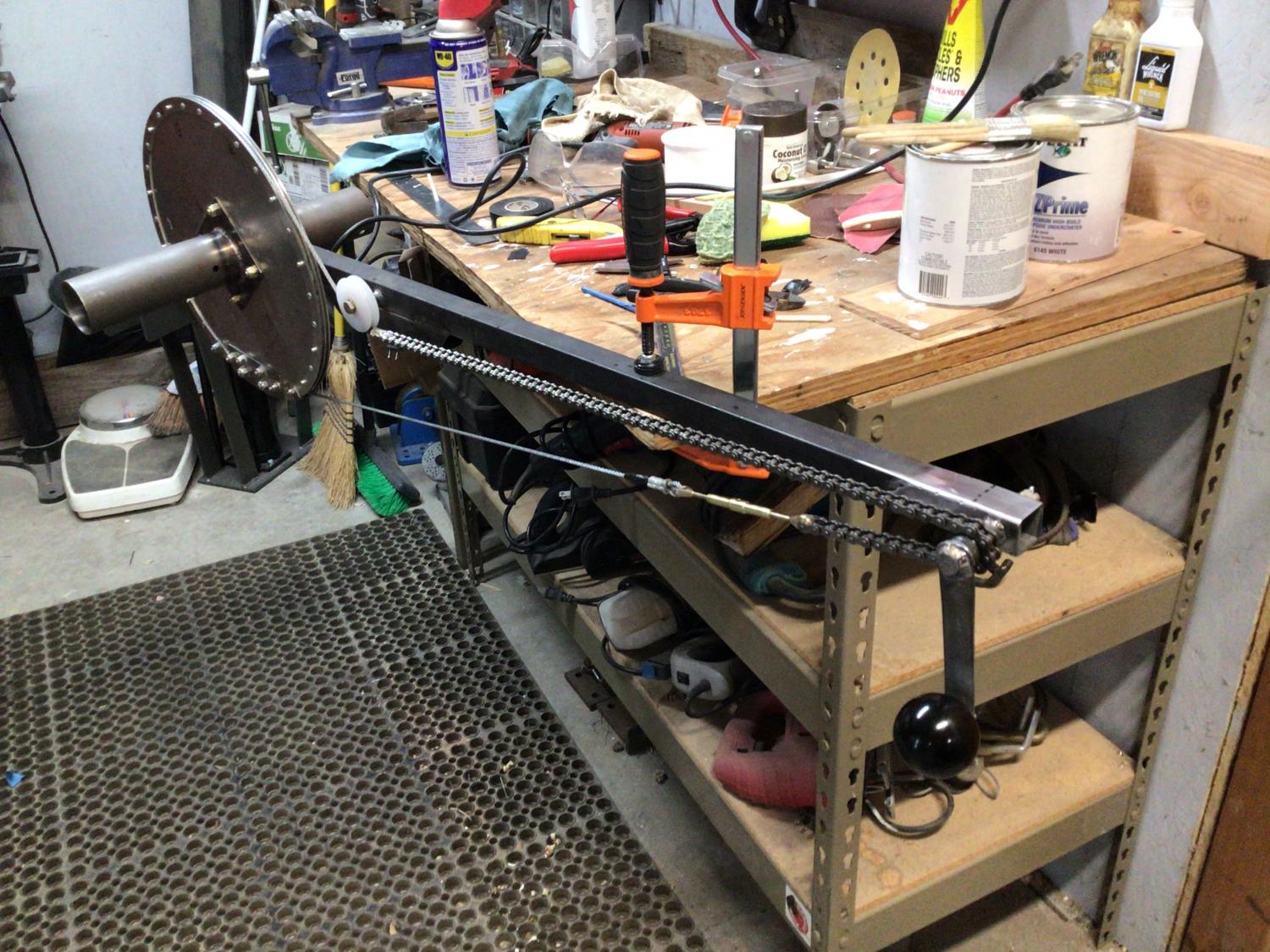 Landing gear retract mechanism