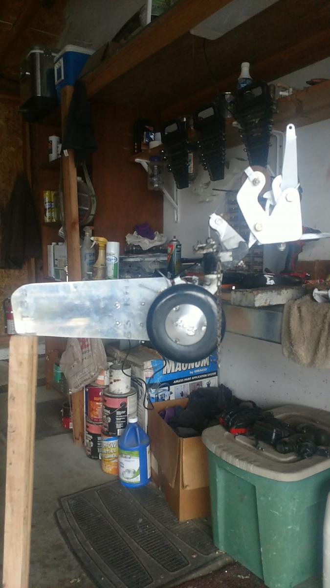 Tail wheel assembly